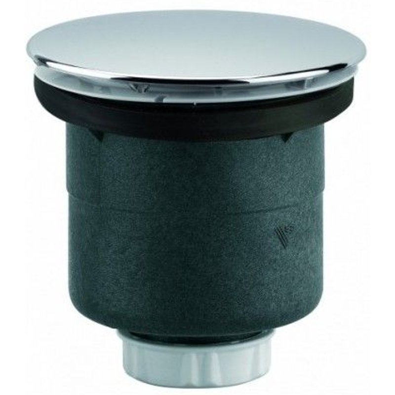Bonde de douche - capot en ABS chromé - gros débit 116 mm VALENTIN