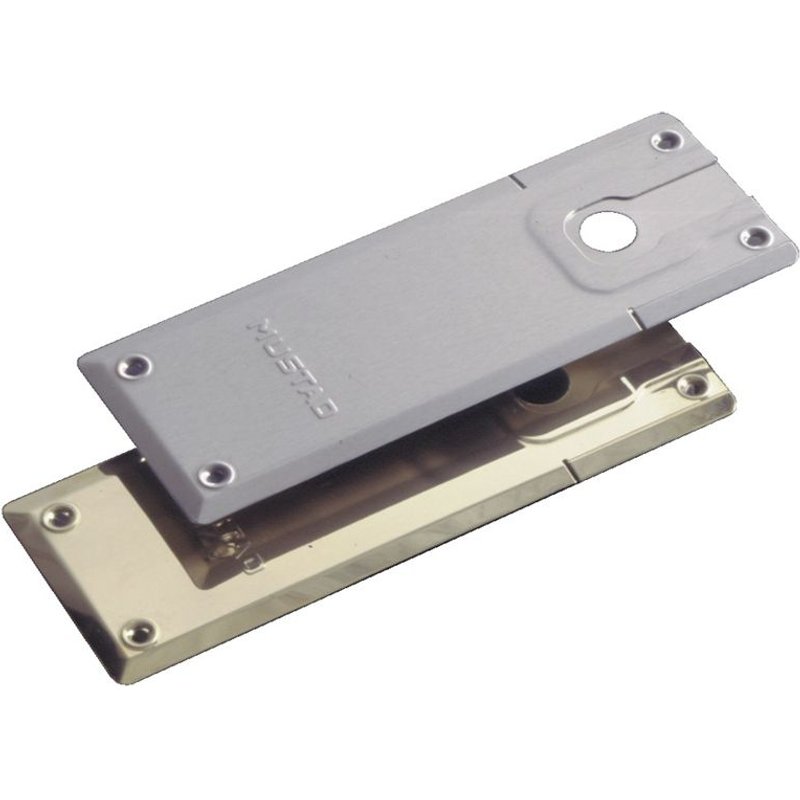 Plaque de pivot 710.01 pour série 8610 finition inox - Mustad - 3050705064