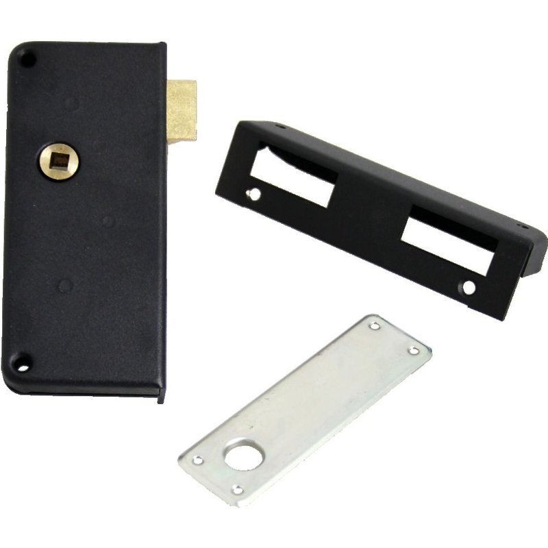 Serrure extra-plate verticale pĂȘne dormant 1/2 tour - droite