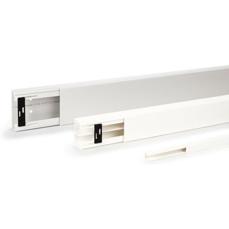 Moulure AXIS Mini 32x16mm 1 cloison blanc - OBO BETTERMANN - 6131213