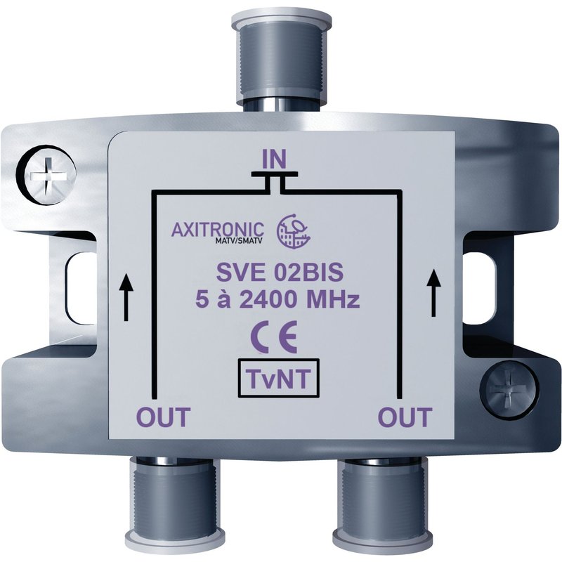 Répartiteur standard TV 3 sorties - CAE - SVE03BIS