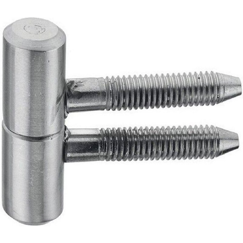 Fiche À Visser 16x45mm Finition Acier Zingué Blanc - Monin - 651510