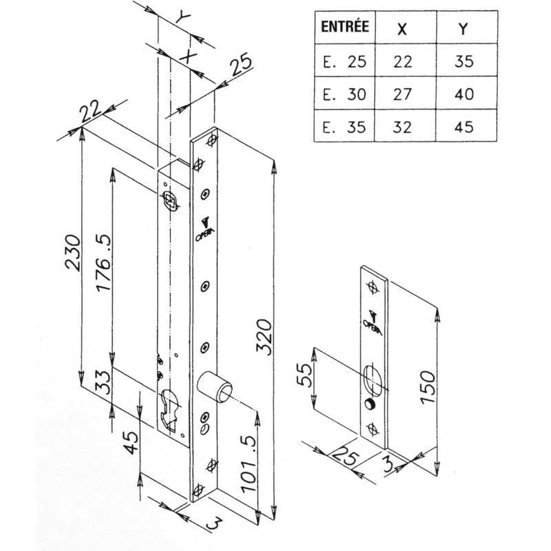 PĂȘne piston rond PRIMABASE Opera