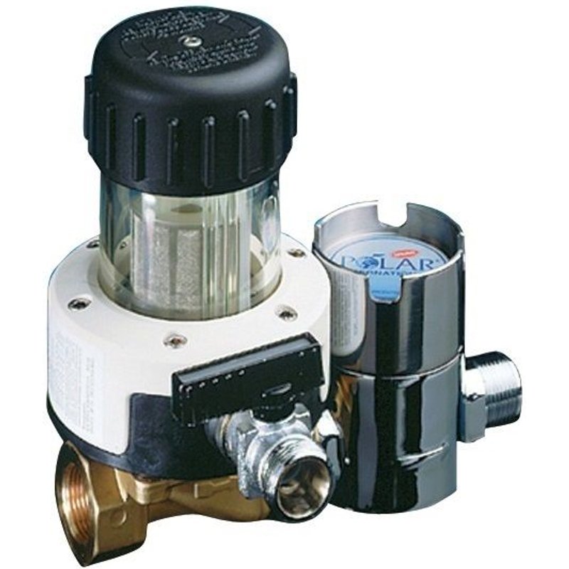 Station antitartre domestique complète PD15CPRO+PF20CLM filtre et magnétique - POLAR - PSDPRO