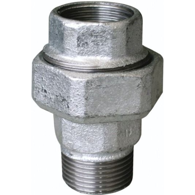 Union mâle-femelle conique galva 341 - VIRFOLLET