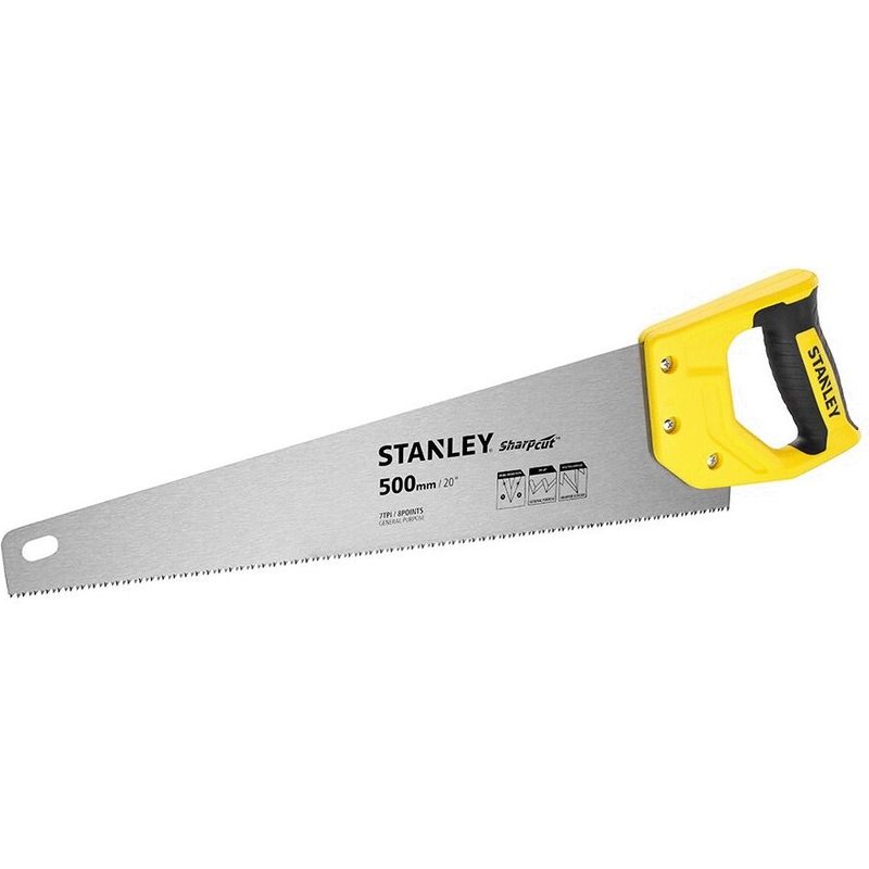 Stanley Scie egoine sharpcut coupe de debit, 500 mm - STHT20367-1