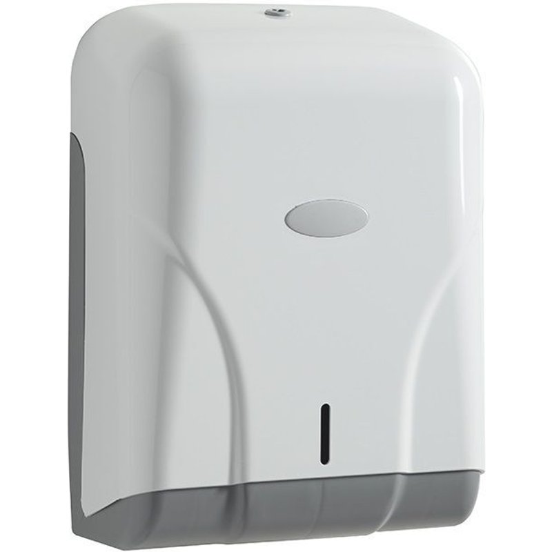 Distributeur d'essuie-mains ROSSIGNOL 400 feuilles OLEANE blanc - ROSSIGNOL - 52530