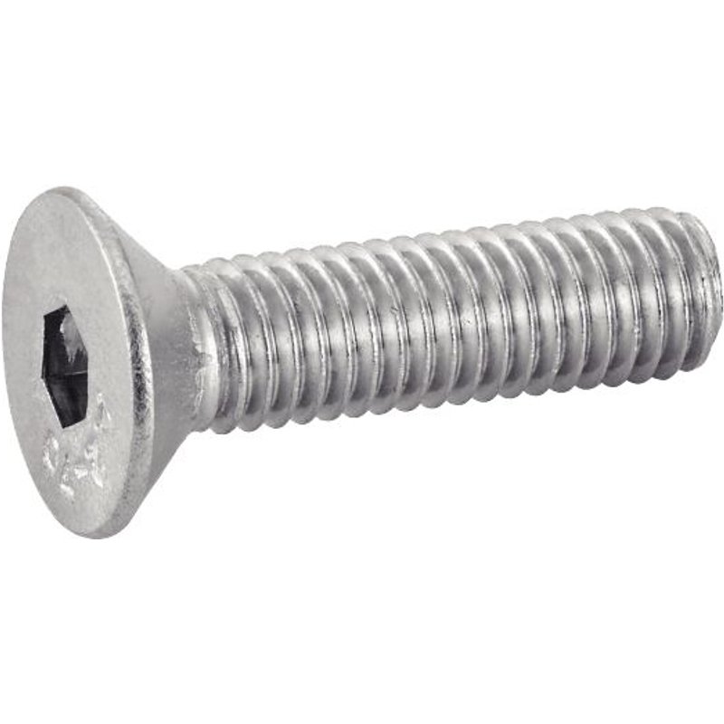 Vis à métaux tête fraisée - inox A2 - 8x20mm - boite 100 - DIN7991 ACTON