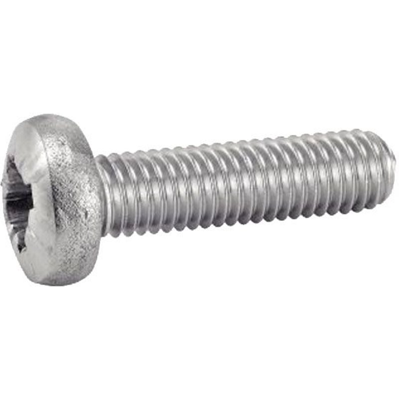 Vis mĂ©taux tĂȘte cylindrique - Pozidriv - inox A2 - 5x10mm - boite 200 ACTON