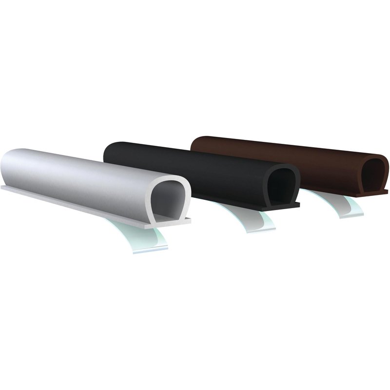 Joint d'isolation adhésif en silicone - épaisseur 1 à 7 mm - blanc ELLEN