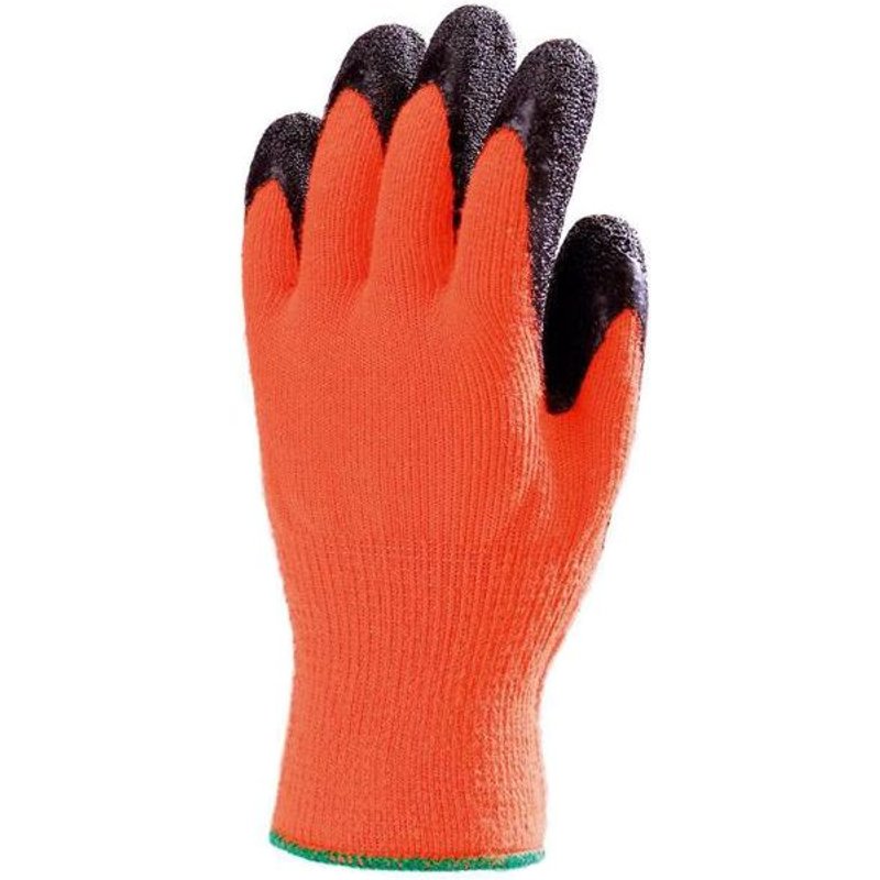 Gant anti-froid HIVIZ orange paume enduite - COVERGUARD