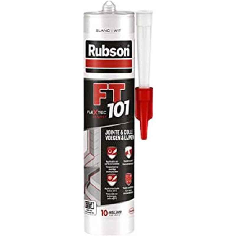 Mastic FT 101 jont fissure RUBSON - 280 ml - pierre - 1104548
