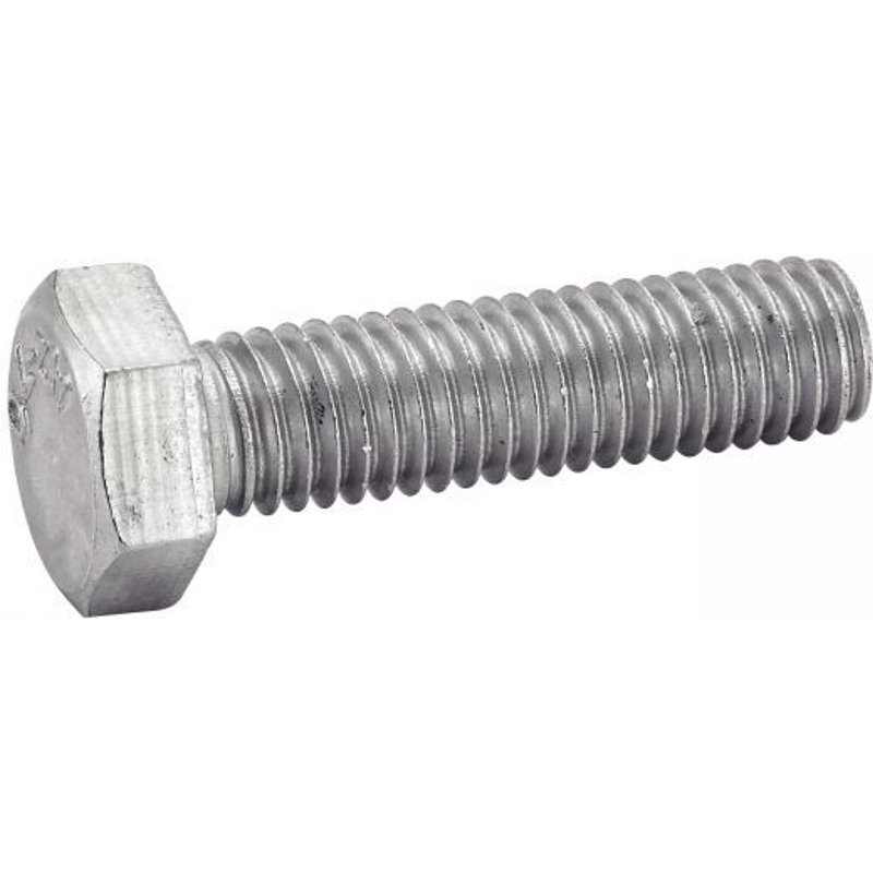 Vis à métaux tête hexagonal A4 DIN 933 filetage total 12X40 boîte de 50 - ACTON - 6410112X40