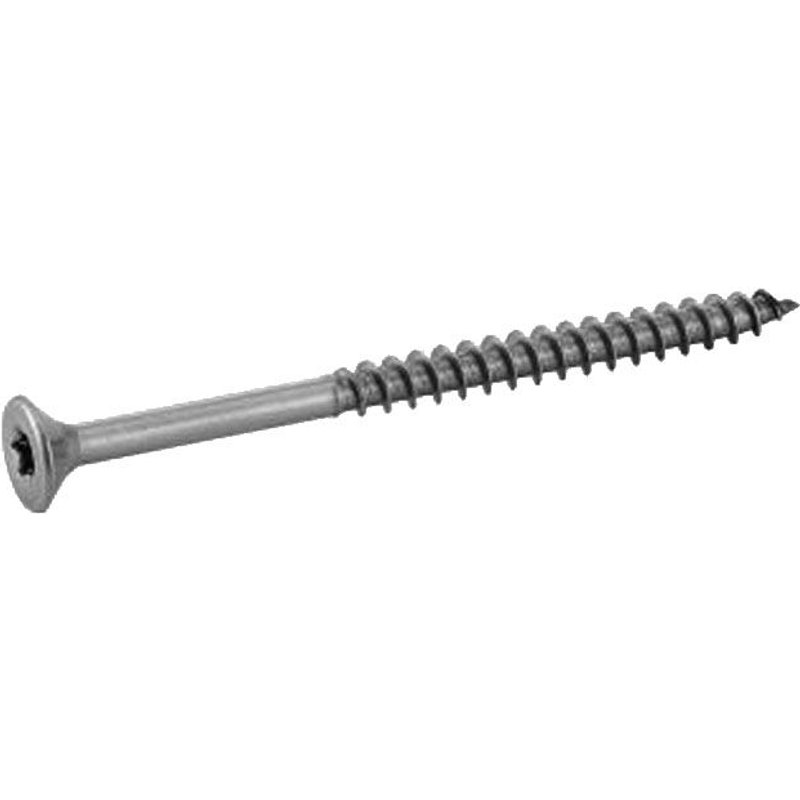 Vis Ă bois agglomĂ©rĂ© - tĂȘte fraisĂ©e - Torx - inox A4 - 6x70/42 - B100 ACTON