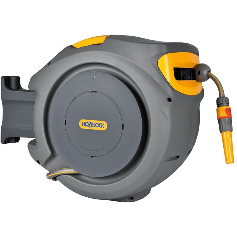 Hozelock Enrouleur de tuyau mural avec tuyau de 20 m Auto Reel