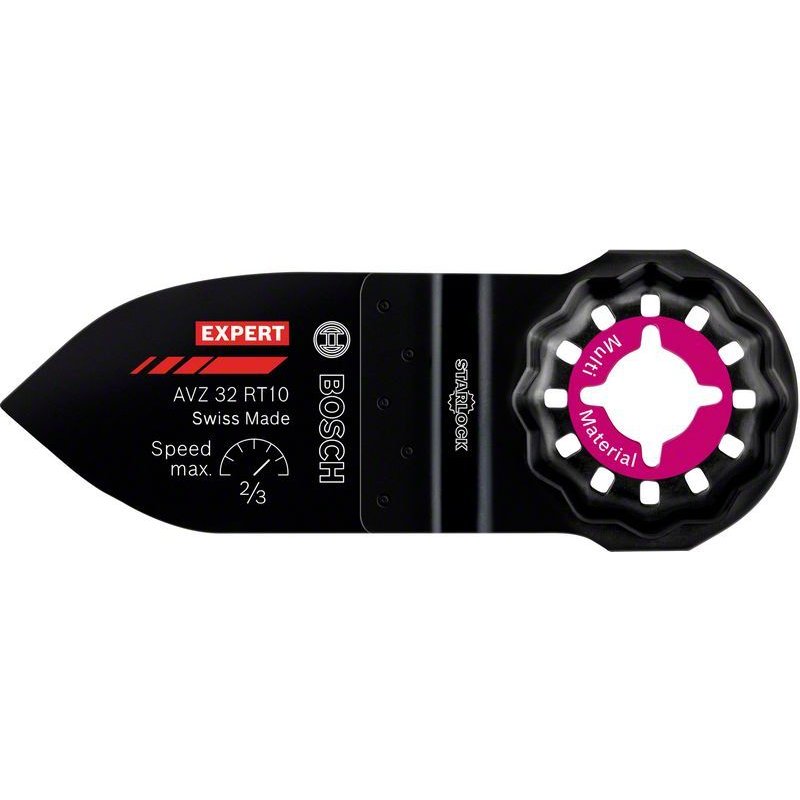 Lame multifonctions patins de ponçage Expert Sanding pointue Fine AVZ 32 RT10 Starlock BOSCH