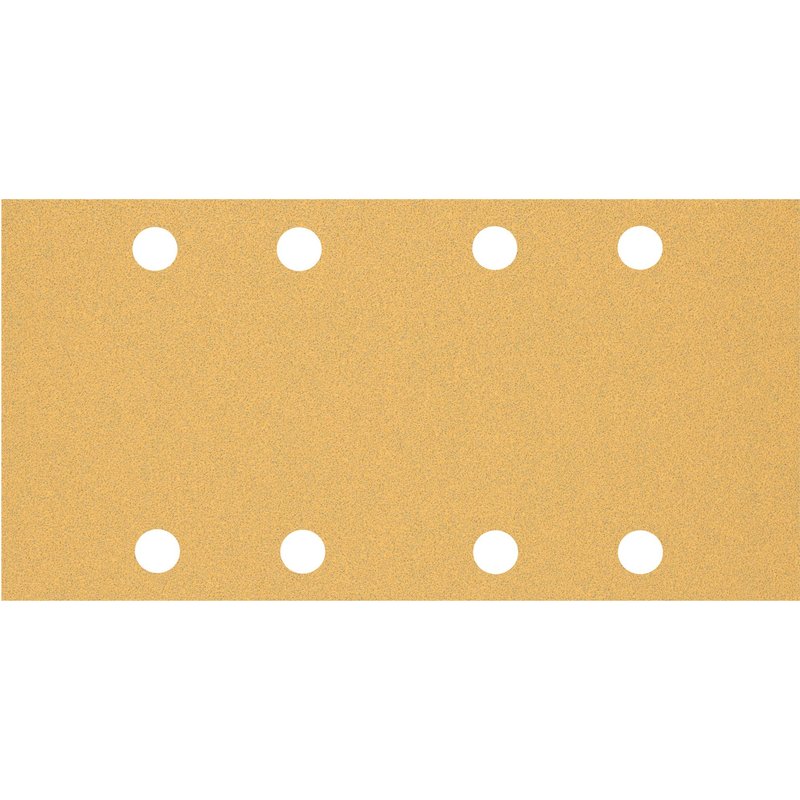 Bosch EXPERT 2608900855 - EXPERT Abrasif C470 Best for Wood and Paint, 93 x 186 mm, grain 80, 8 trous, 10x