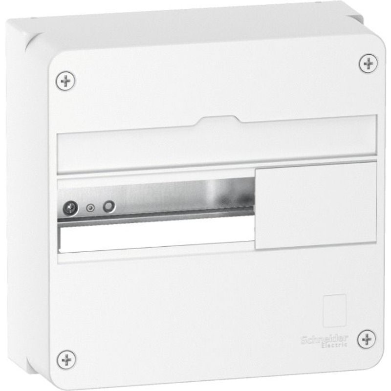 Coffret en saillie RESI9 blanc 1 rangée de 13 modules 63A - SCHNEIDER ELECTRIC - R9H13401
