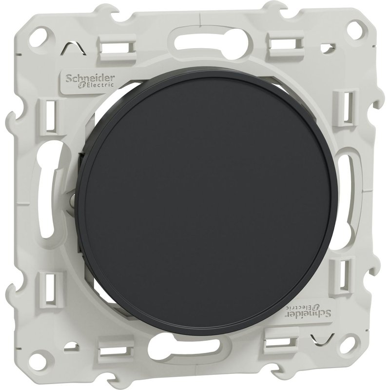 Obturateur Ă vis - Anthracite - Odace SCHNEIDER