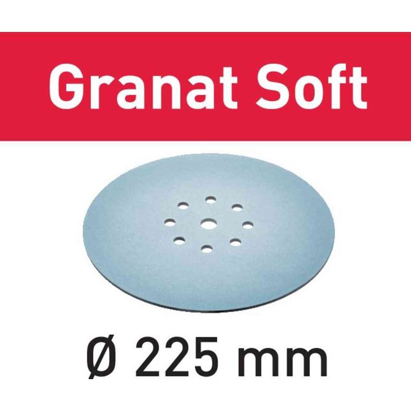 Abrasif STF D225 Granat Soft FESTOOL - grain 150 - 25 pièces - 204224