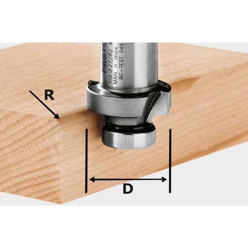 Fraise à affleurer spéciale OFK 500 HW D27/R3 FESTOOL 490093
