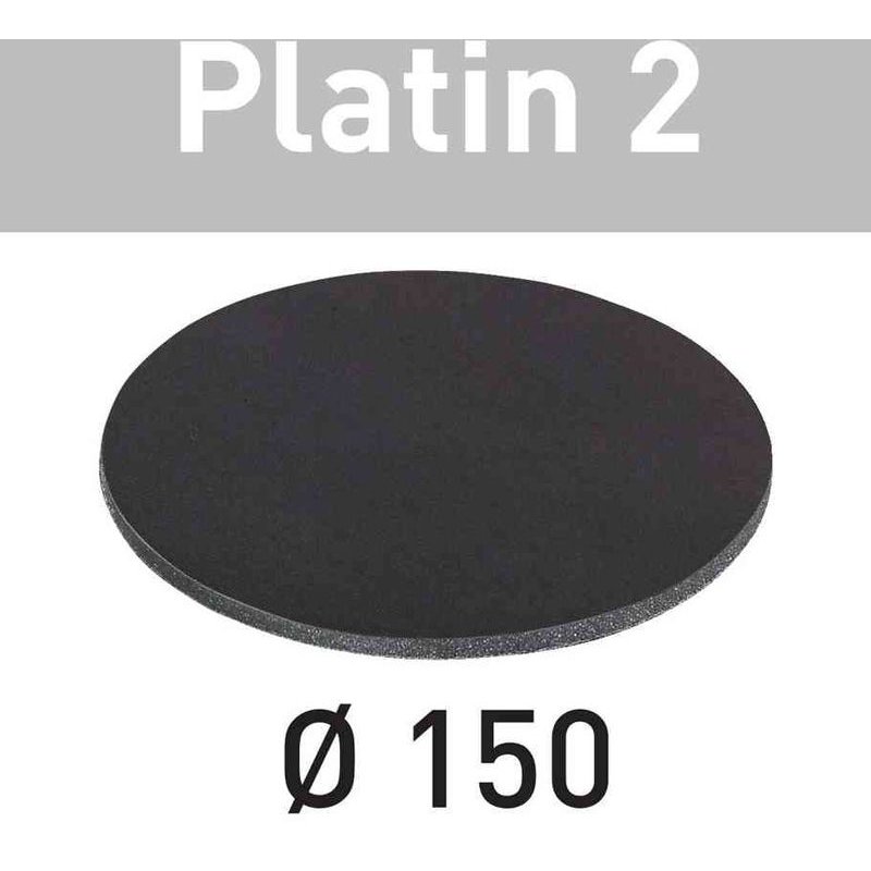 Lot de 15 abrasifs stickfix soft Ø150mm pour ponçage de finition STF D150/0 S1000 PL2/15 FESTOOL 492370