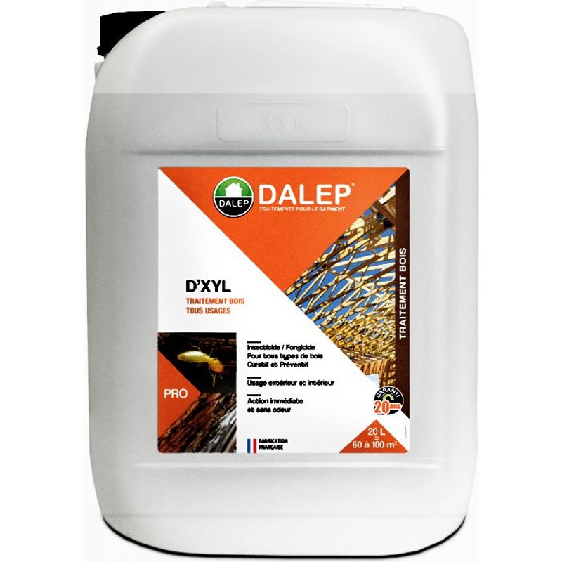Traitement Bois DALEP Tous Usages Bidon de 20 Litres - 310020