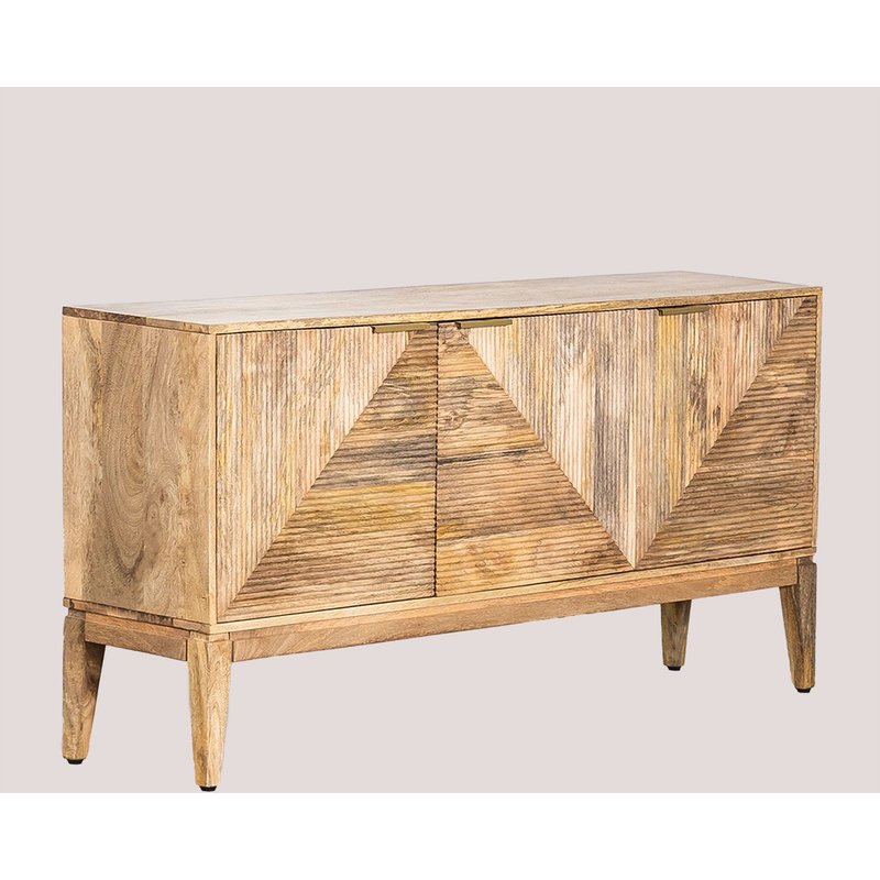 Buffet 155x35 cm en bois de manguier Baty Design Bois de Mangue