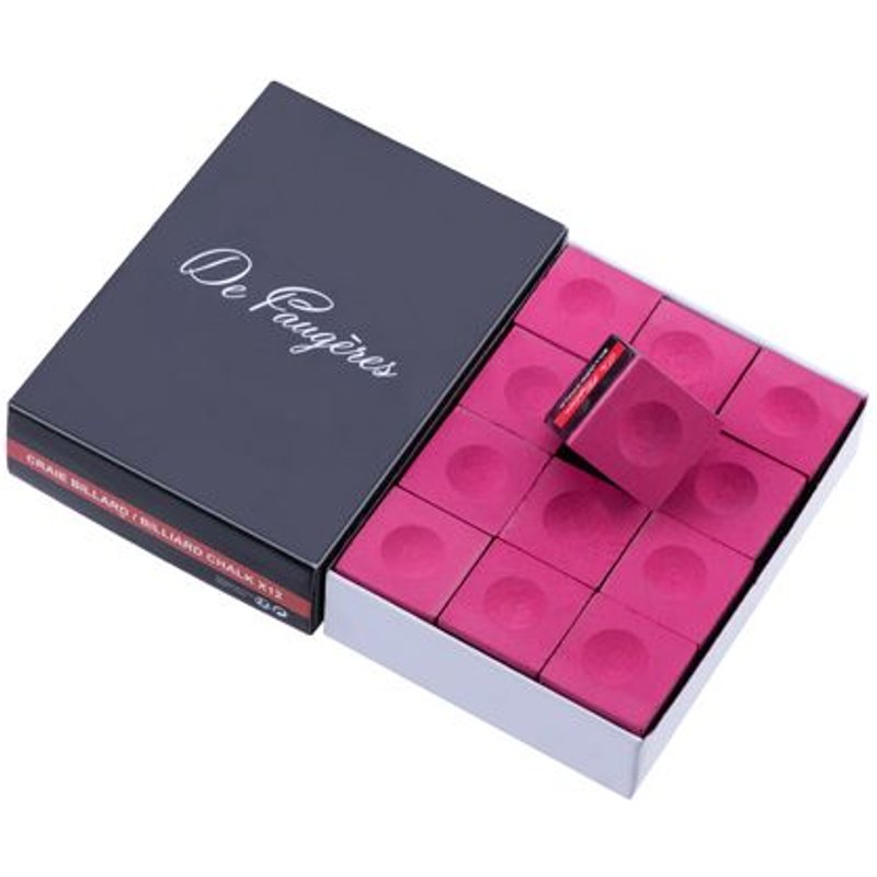 Boite de 12 craies - Coloris Rouge