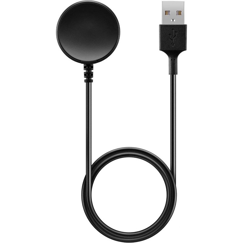 Cable Usb Adaptateur De Charge Rapide - Sans Fil Magnétique Pour Smartwatch Montre Samsung Galaxy Watch 3 4 5 - Galaxy Watch Active - 1 Mètre - Noir - Straße Game ®