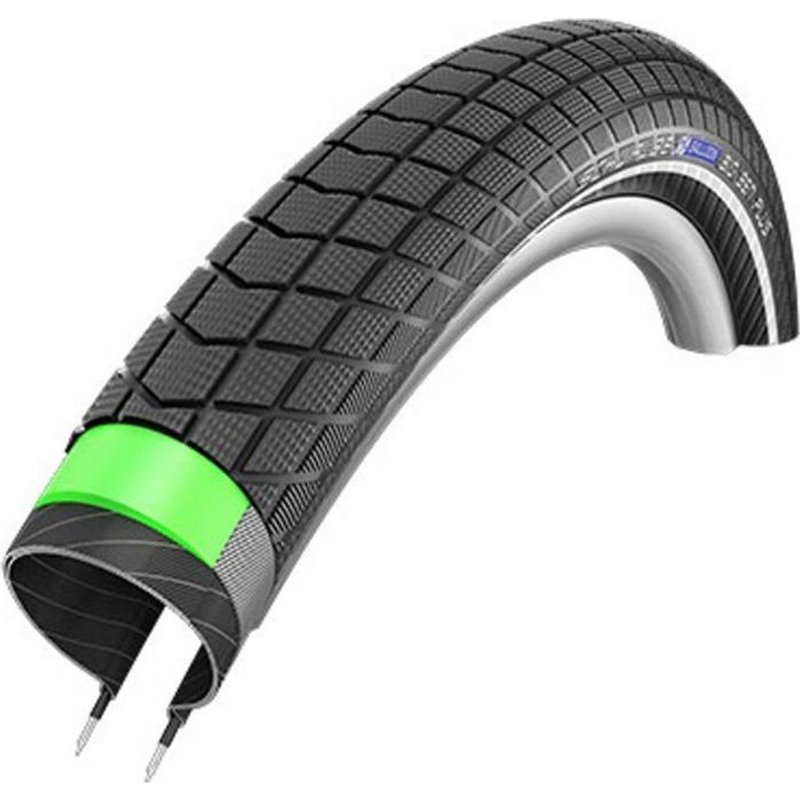 Pneu vélo City Schwalbe Big Ben Plus Raceguard TR noir (27,5 x 2.00'')