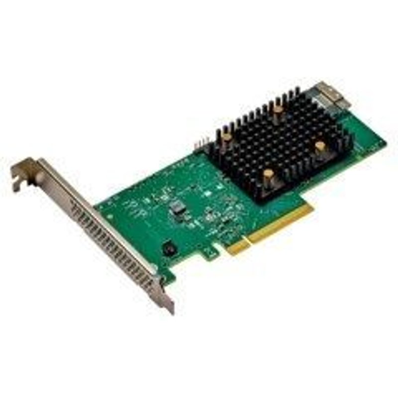 Broadcom MegaRAID 9540-8i - ContrĂ´leur de stockage (RAID) - 8 Canal - SATA 6Gb/s / SAS 12Gb/s / PCIe 4.0 (NVMe) - profil bas - RAID 0, 1, 10, JBOD - PCIe 4.0 x8