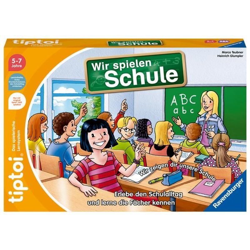 Tiptoi Wir Spielen Schule 20 Min Jeu De Société Éducatif