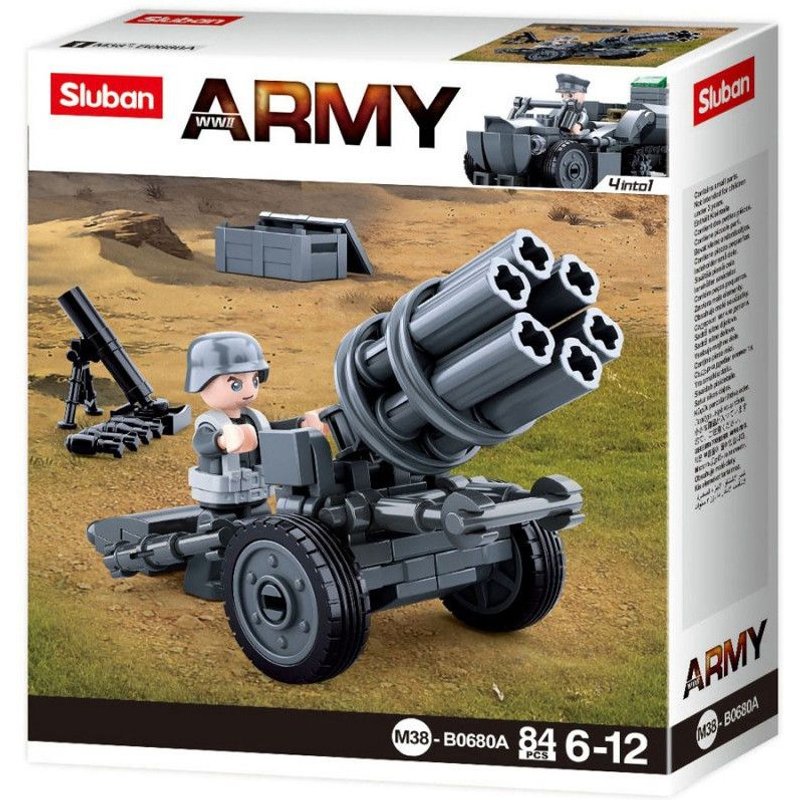 Briques Lance Rocket Allemand