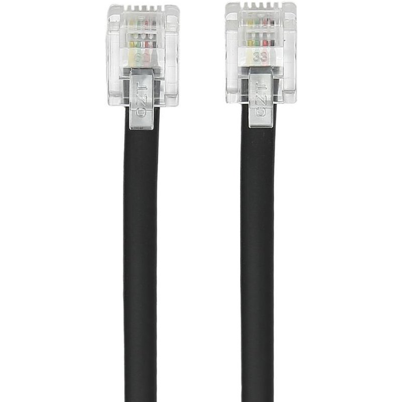 Câble RJ11 mâle 1,50 m - noir