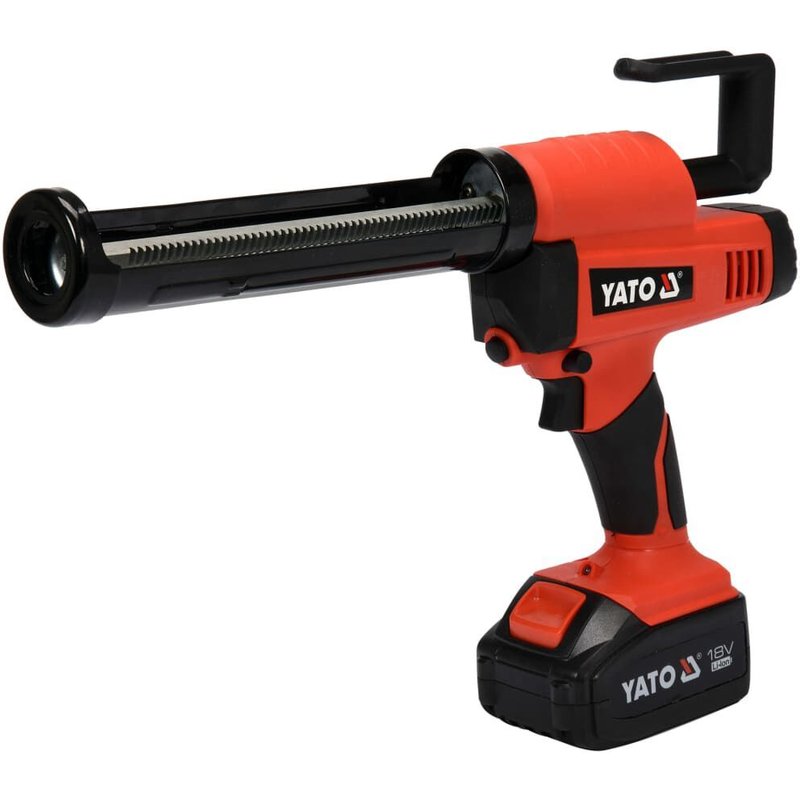 Pistolet de calfeutrage avec batterie Li-Ion 4,0Ah 18V YATO