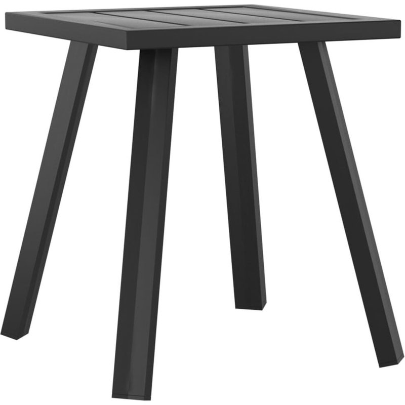 Table De Jardin Anthracite 34x34x38 Cm Acier Vidaxl Vidaxl