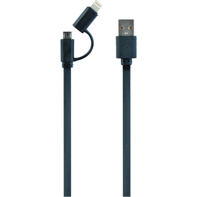 Cablexpert - Kit de câble de charge/données - 1 m - noir