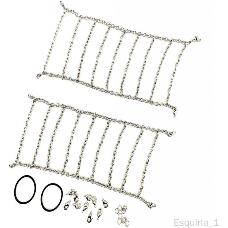 Chaînes Pour 4 Pneus Scx10 D90 D110 104 Crawler