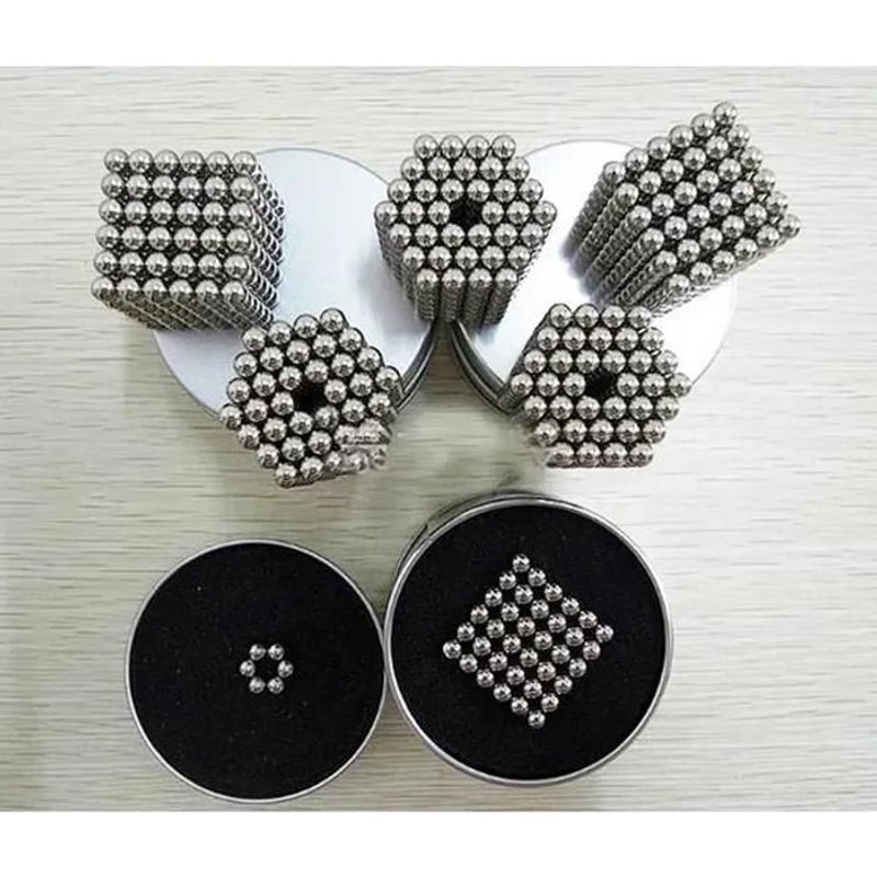 Cube magique magnétique Neocube BuckyBalls(216 billes 3mm) Jouets éducatifs cadeaux de vacances aimant Cube