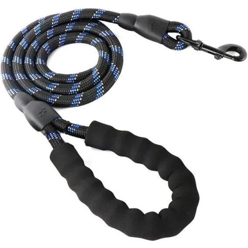 1,5 M Laisse Pour Chien Corde Twist Laisse En Fort Tirage De Prise De Chien Pour Course À Pied ,Randonnée Et Marche
