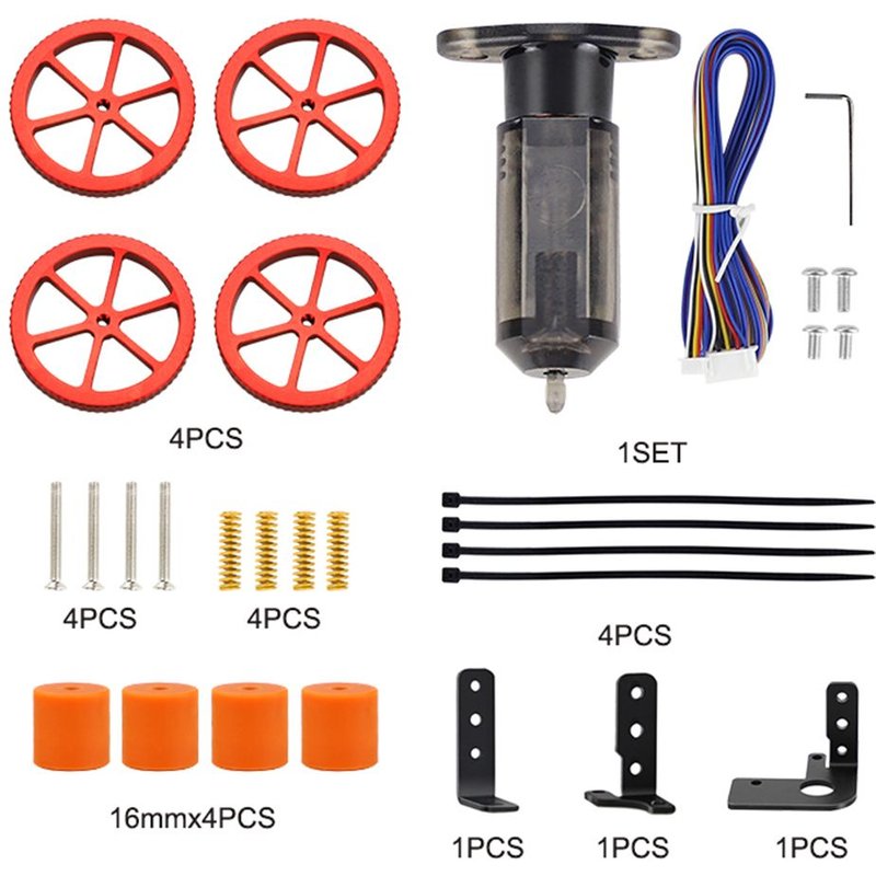 Kit de capteur tactile de lit de nivellement automatique, pour Ender 3/5/V2/CR-10 fixation, ensemble de capteurs d'imprimante 3D