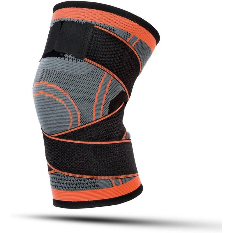 Genouillères de protection pressurisées, 1 pièce, genouillères élastiques, manchon de soutien, pour le Basketball, le volley-ball, l'entraînement physique