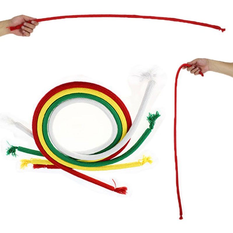 4pcs Corde Magique Portable*4, Corde Pour Tour De Magie Pour Enfant, Corde Indienne Pour Tour De Magie, Jouets De Tours De Magie Portables, Accessoires De Magicien, Jouets Magiques,4 Couleurs