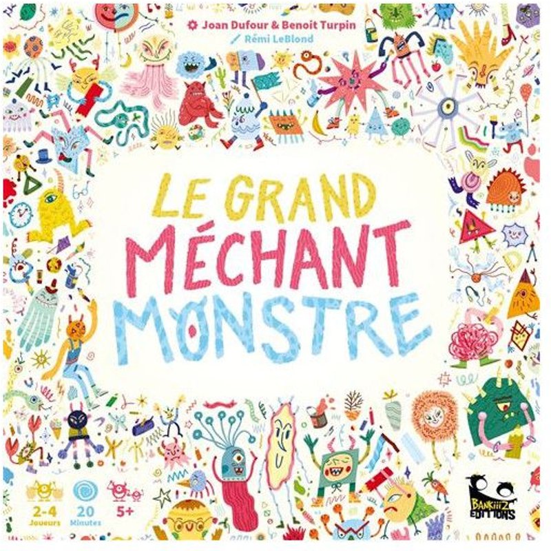 Jeu D'ambiance Bankiiiz Editions Grand Mechant Monstre