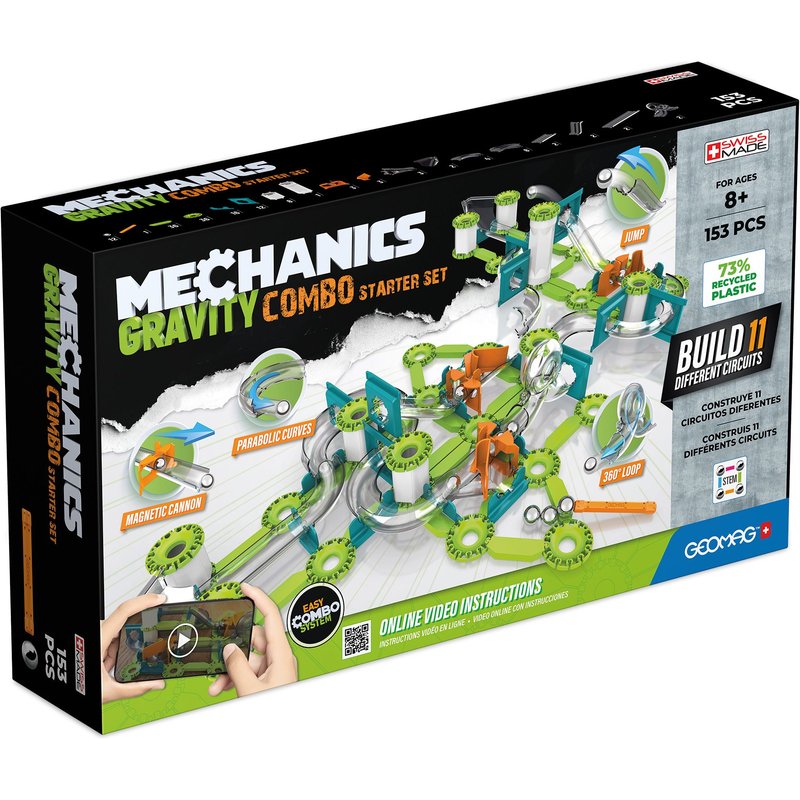 Gravity Green Line Mechanics Ecofriendly - Combo Pack : Starter Set 151 Pcs Gravity