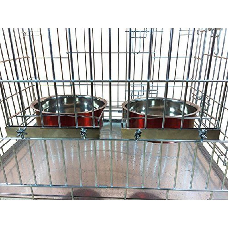 Ellie-Bo Paire De Chien Bols Pour Caisses Cages Ou Stylos