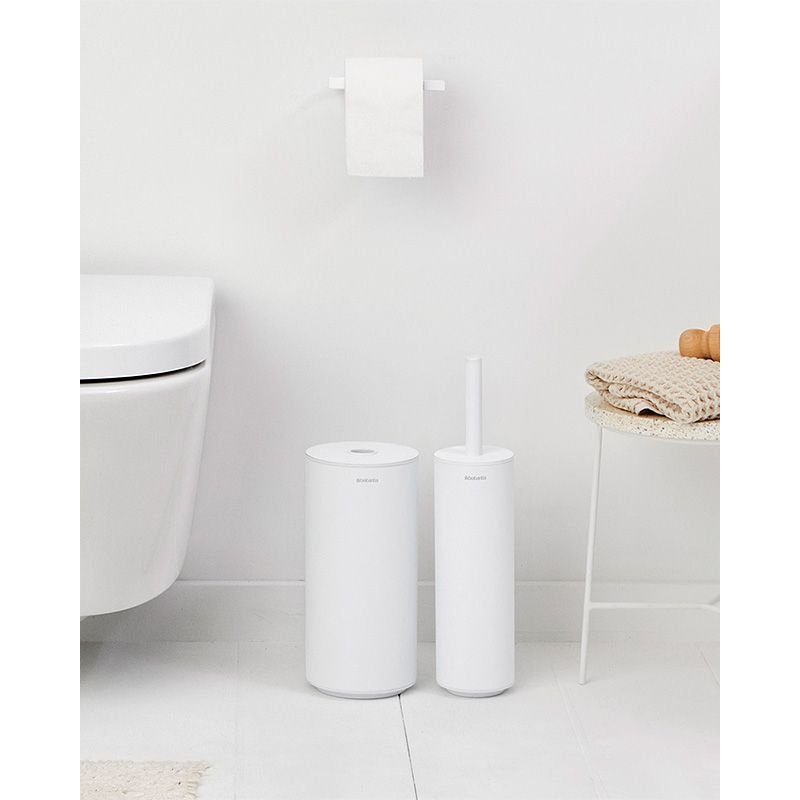 Brabantia Mindset Set 3 Accessoires De Toilette Blanc