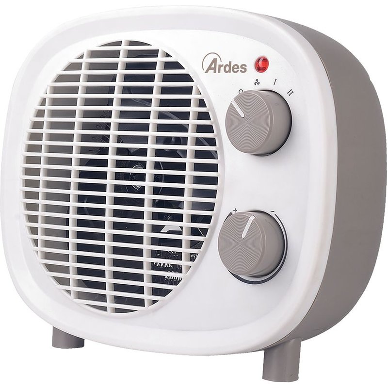 Ardes AR4F08 appareil de chauffage Intérieure Marron, Blanc 2000 W Chauffage de ventilateur électrique