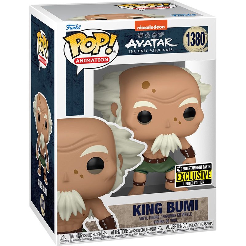 Figurine Funko Pop - Avatar: Le Dernier Maître De L'air N°1380 - Roi Bumi (73692)